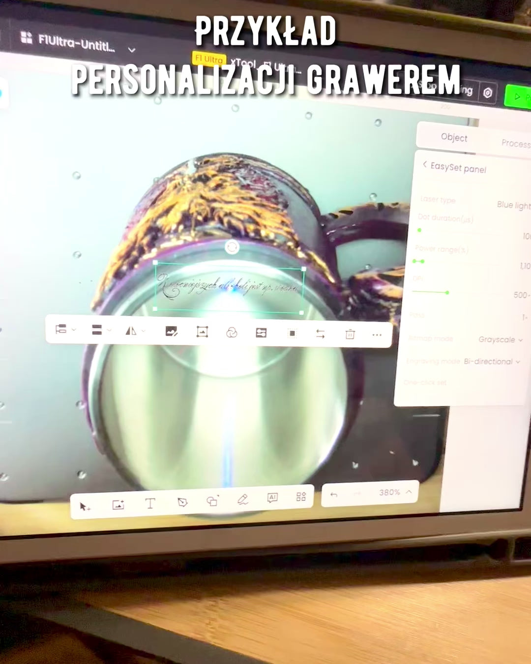 Mroczny Kufel Rycerza - 700 ml, mulighed for personliggørelse med gravering som gave