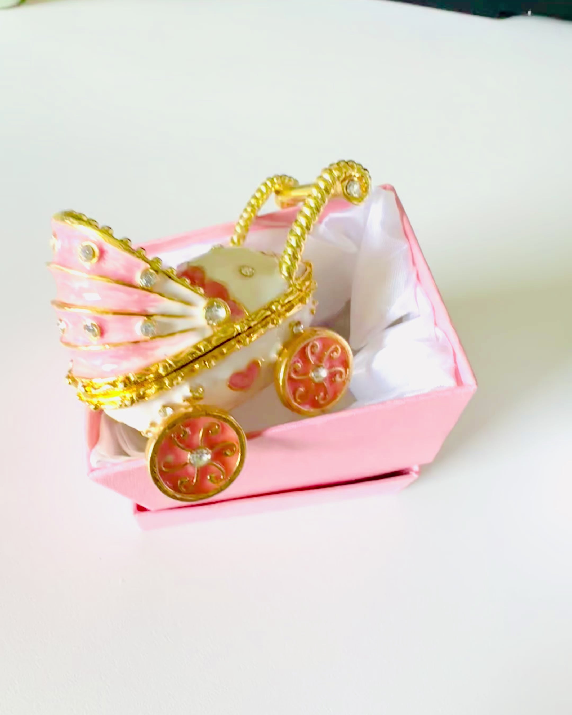 Lille Eventyrlig Smykkevogn, skatte - Kongelig Elegance, personalisering med gravering