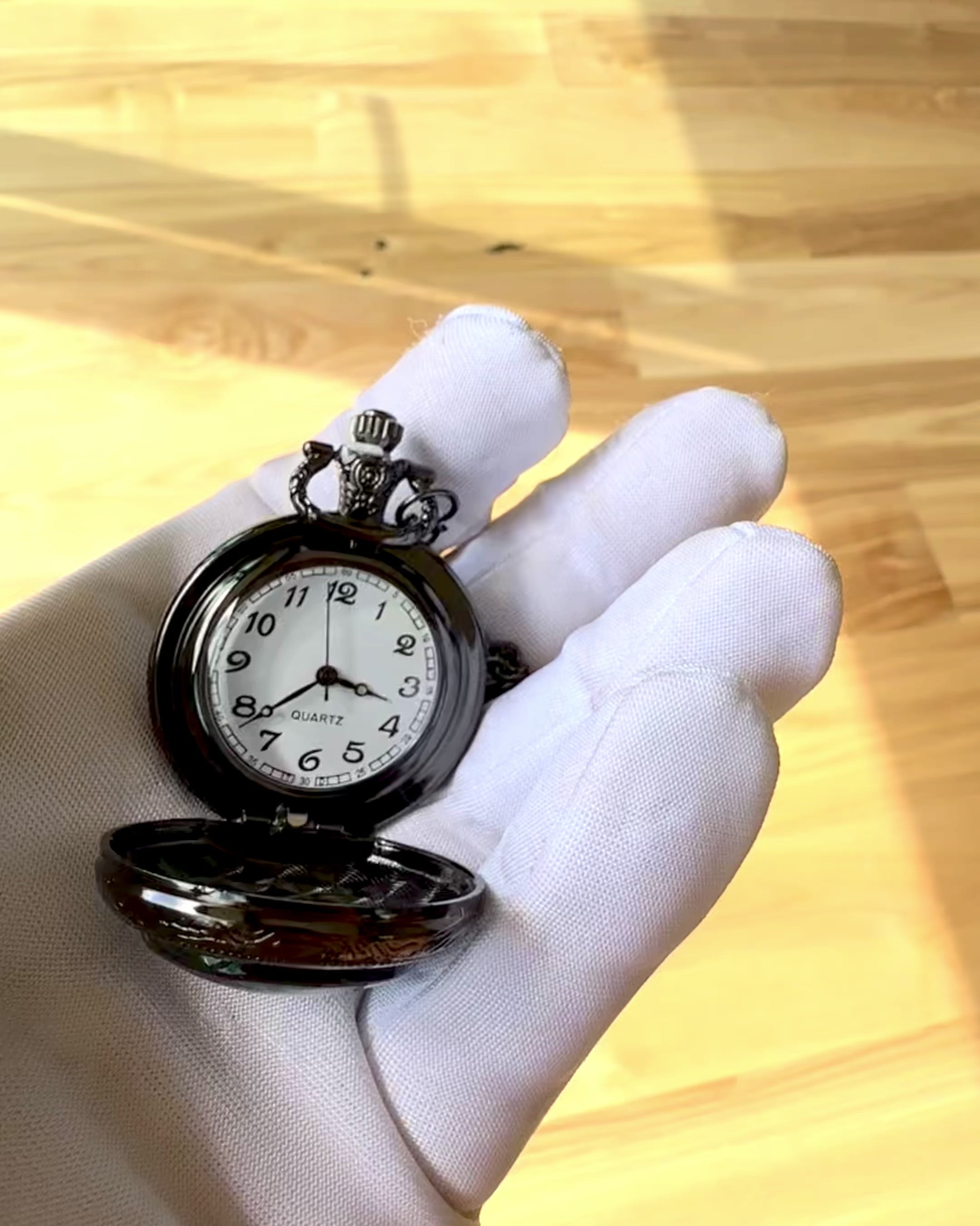 Lommeur "Majesty Lion" med Mulighed for Gravering