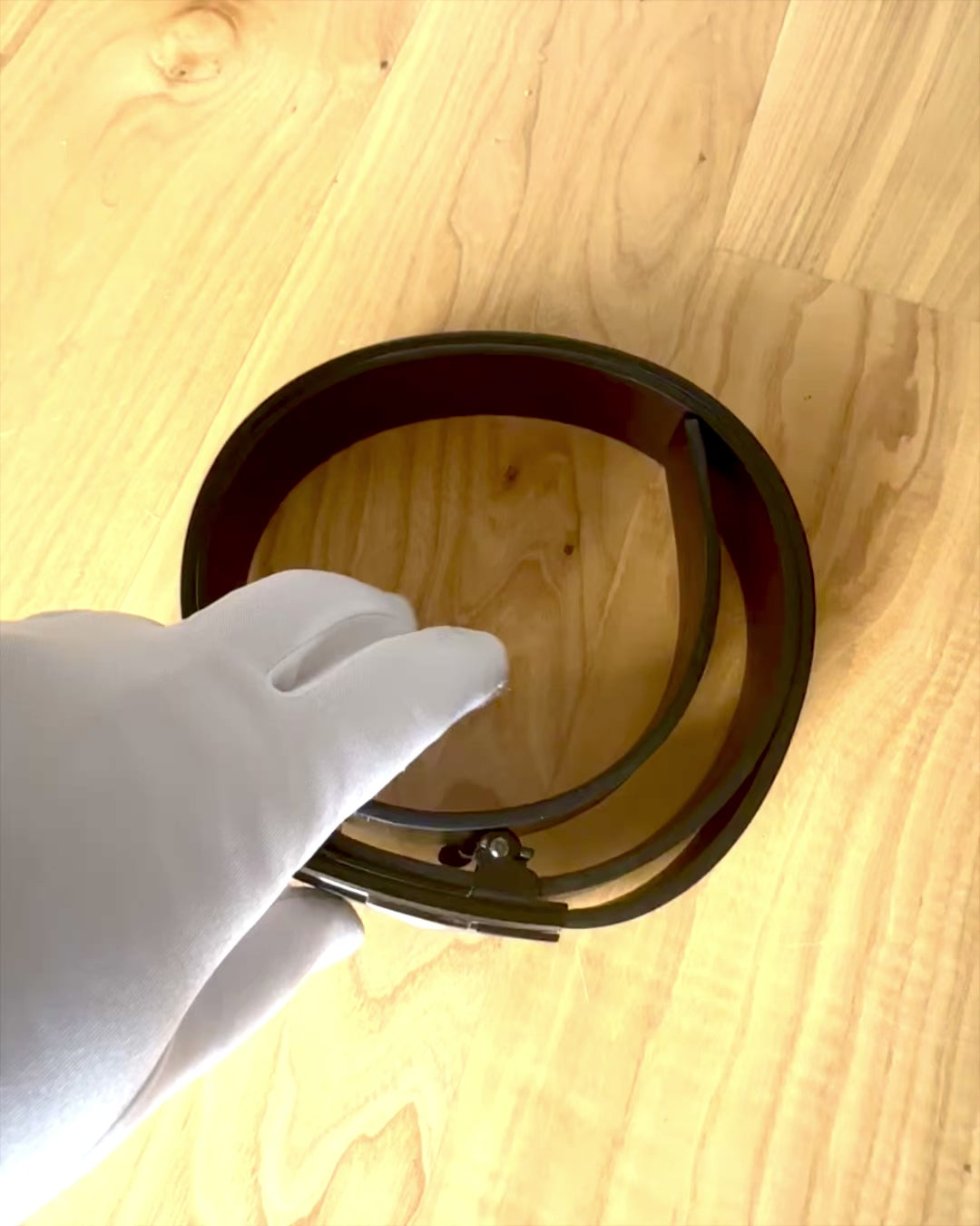 Sort Herrebælte med Automatisk Spænde Cabor Kunkel, mulighed for personlig gravering som gave