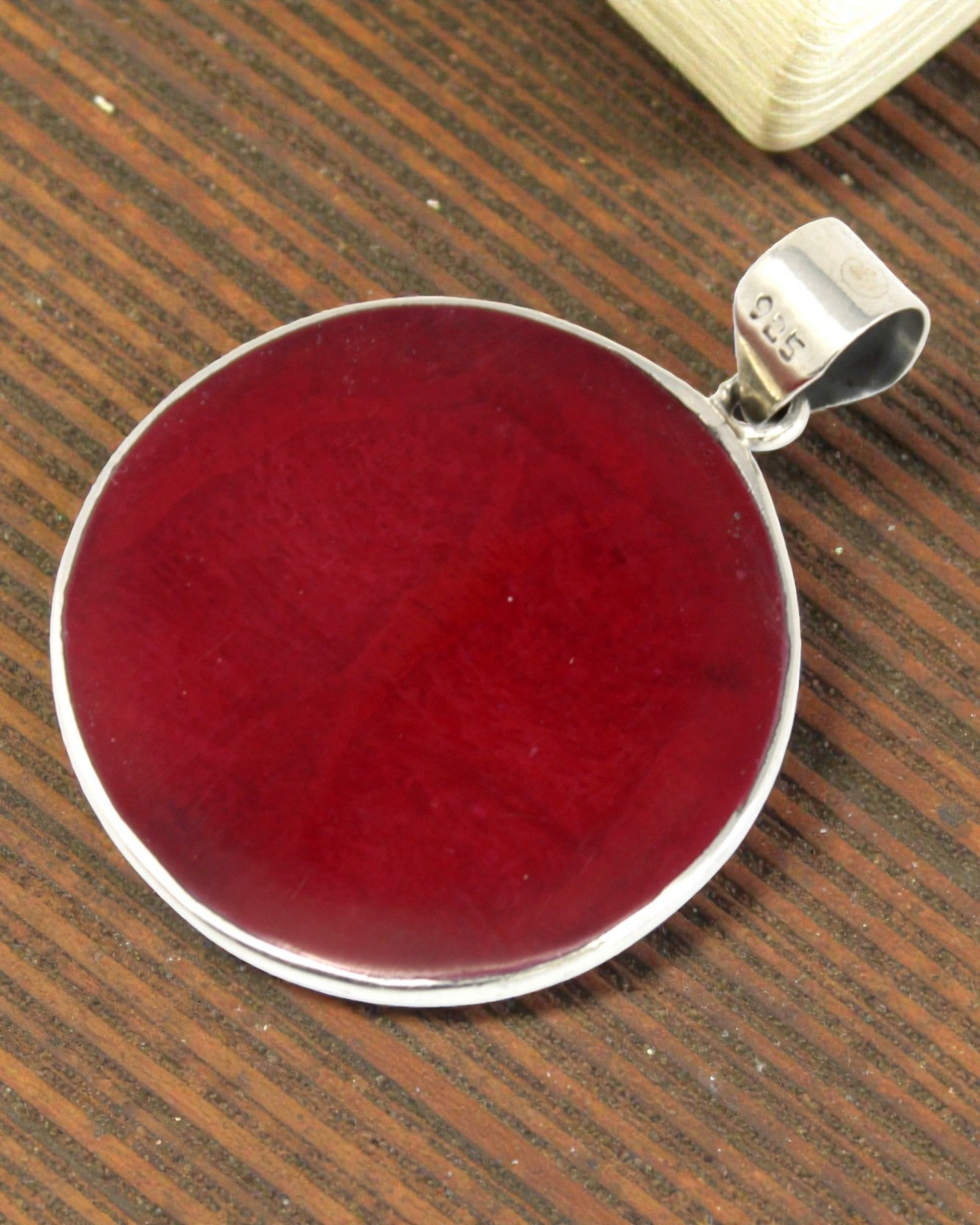 Sølvvedhæng Livets Træ 30 mm – Coral Spirit