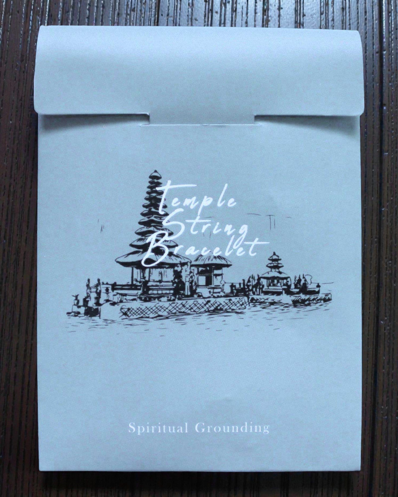 Tempelarmbånd i snor Dharma Knot – Spirituel jordforbindelse