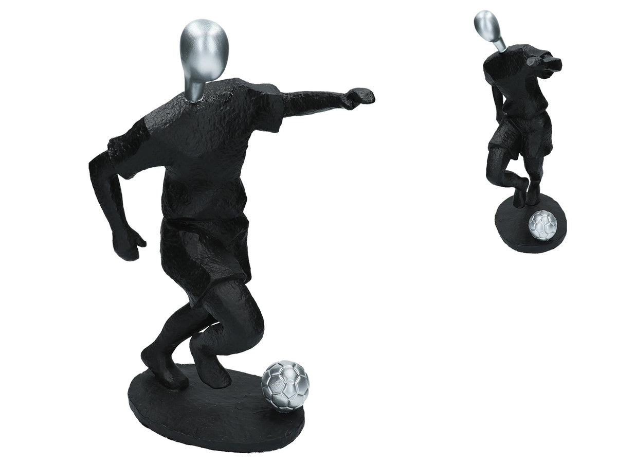 Fodboldspillerfigur 36 cm med mulighed for personlig gravering