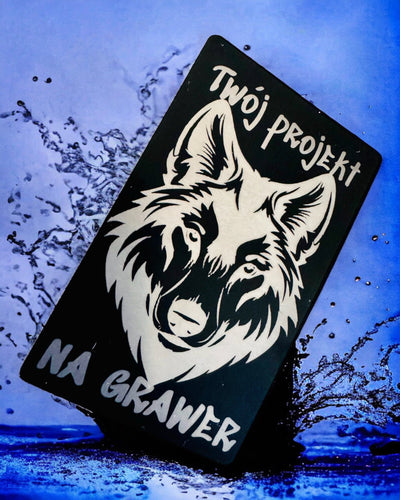 Eksklusivt Sort Metal Visitkort med Mulighed for Personalisering – Ideel som Gave