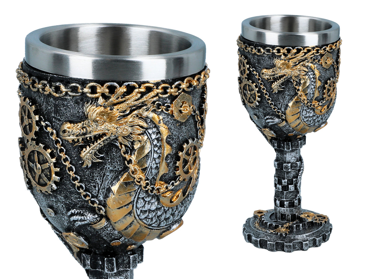 Dekorativ pokal Det oldgamle arv 200ml med mulighed for personlig gravering, ideel som gave, elegant design i vintagestil