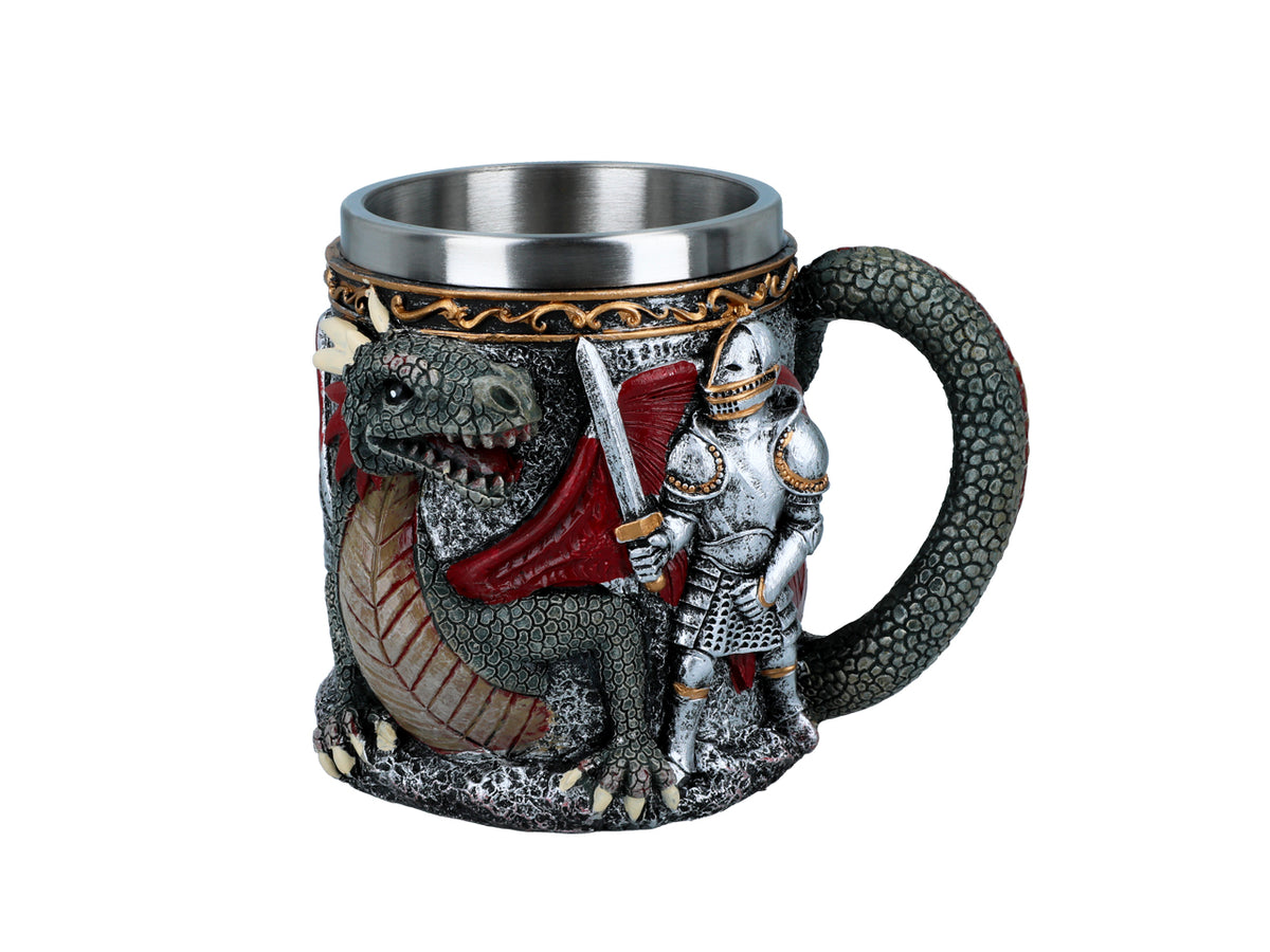 Dekorativt krus Det oldgamle arv 450ml med mulighed for personlig gravering, ideelt som gave, elegant design og unik stil