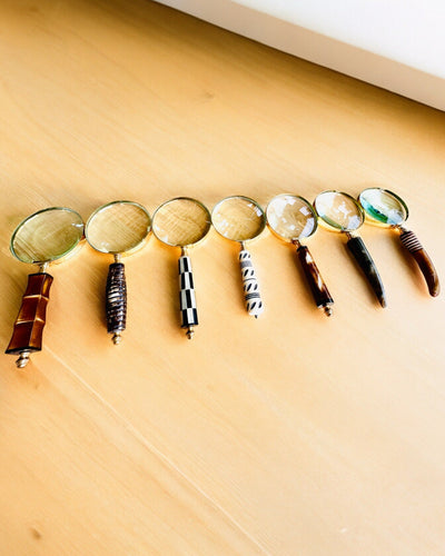 Stor Retro Lup, mulighed for personliggørelse som gave med gravering - varianter til valg