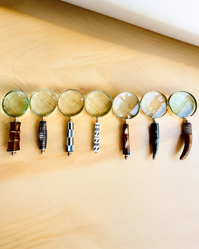 Stor Retro Lup, mulighed for personliggørelse som gave med gravering - varianter til valg