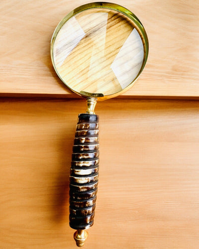 Stor Retro Lup, mulighed for personliggørelse som gave med gravering - varianter til valg