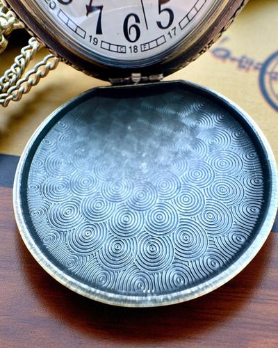 Lommeur "Road King" – med lastbilmotiv, med gravering, til gave