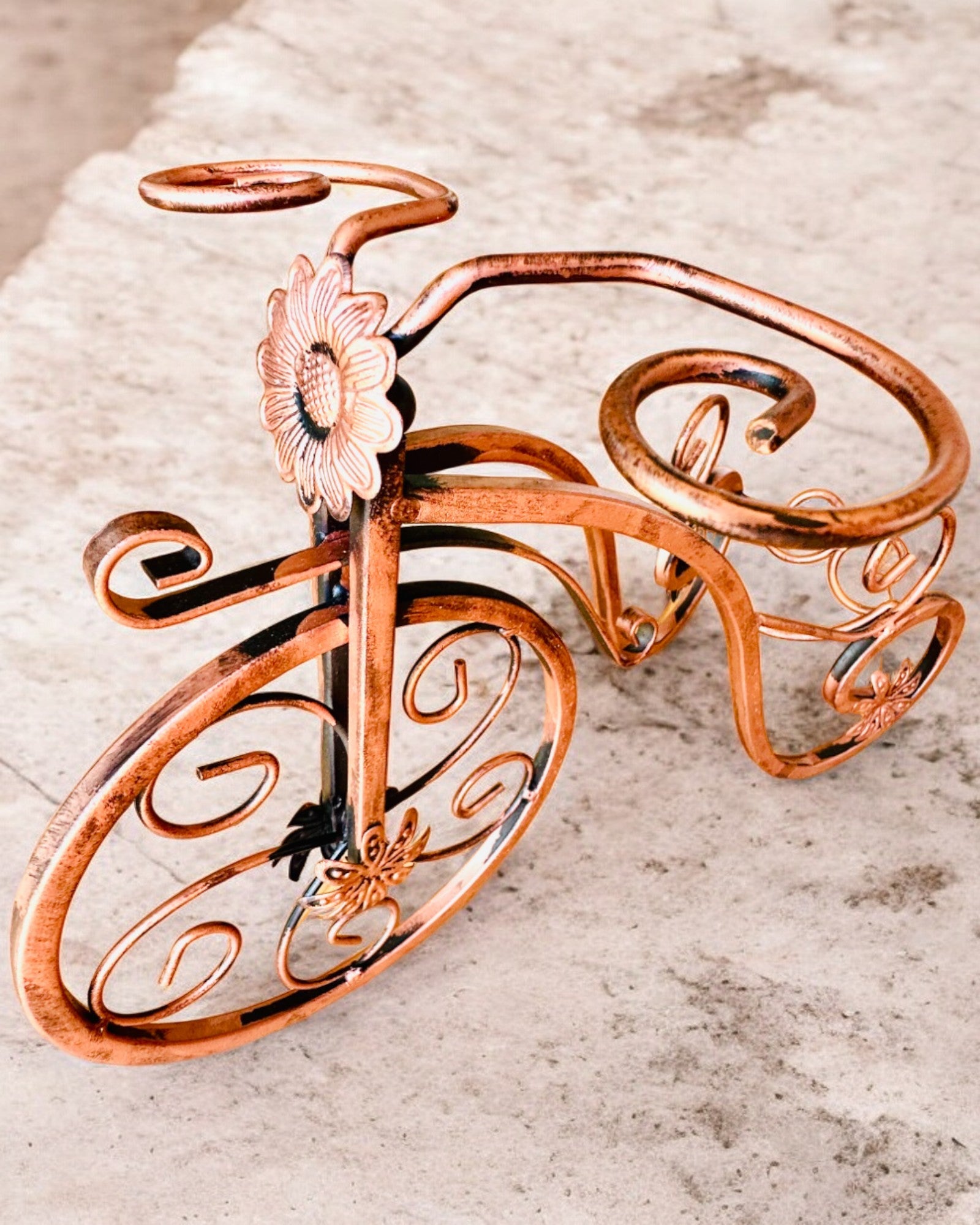 Cykel Vinstativ "WineCycle" - mulighed for personlig gravering som gave