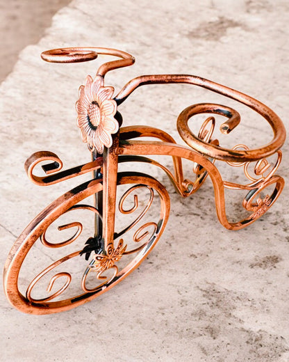 Cykel Vinstativ "WineCycle" - mulighed for personlig gravering som gave