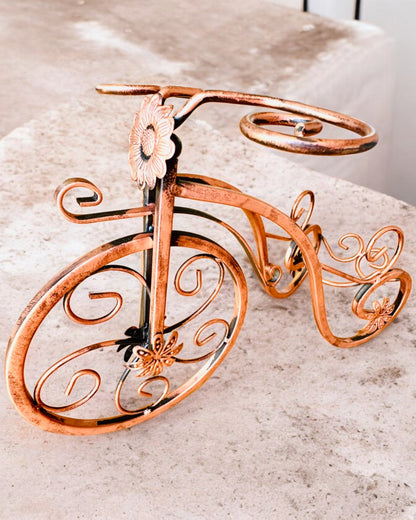 Cykel Vinstativ "WineCycle" - mulighed for personlig gravering som gave