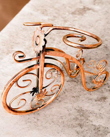 Cykel Vinstativ "WineCycle" - mulighed for personlig gravering som gave