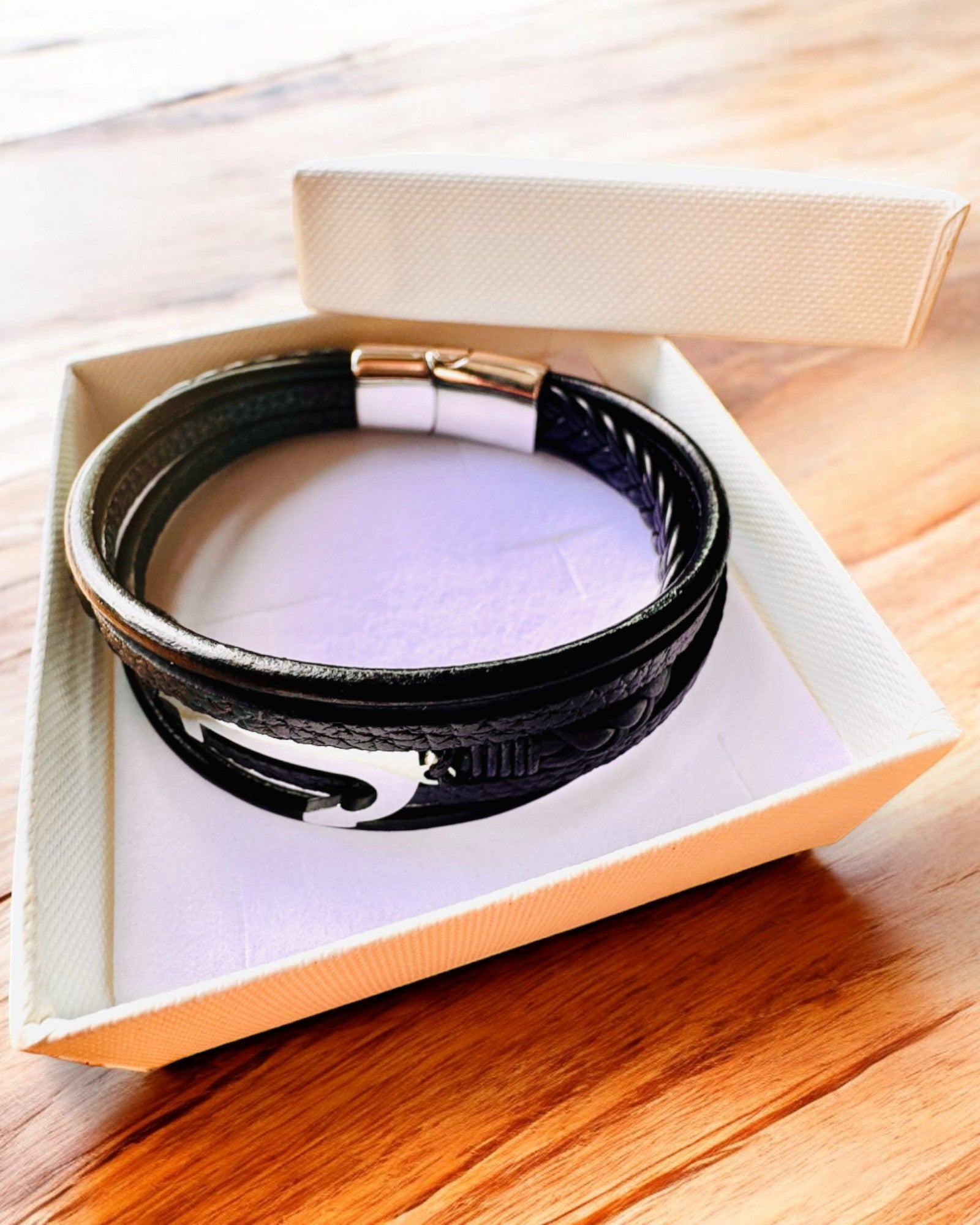 Herrearmbånd "Kotwica Elegancji" med mulighed for gravering som gave