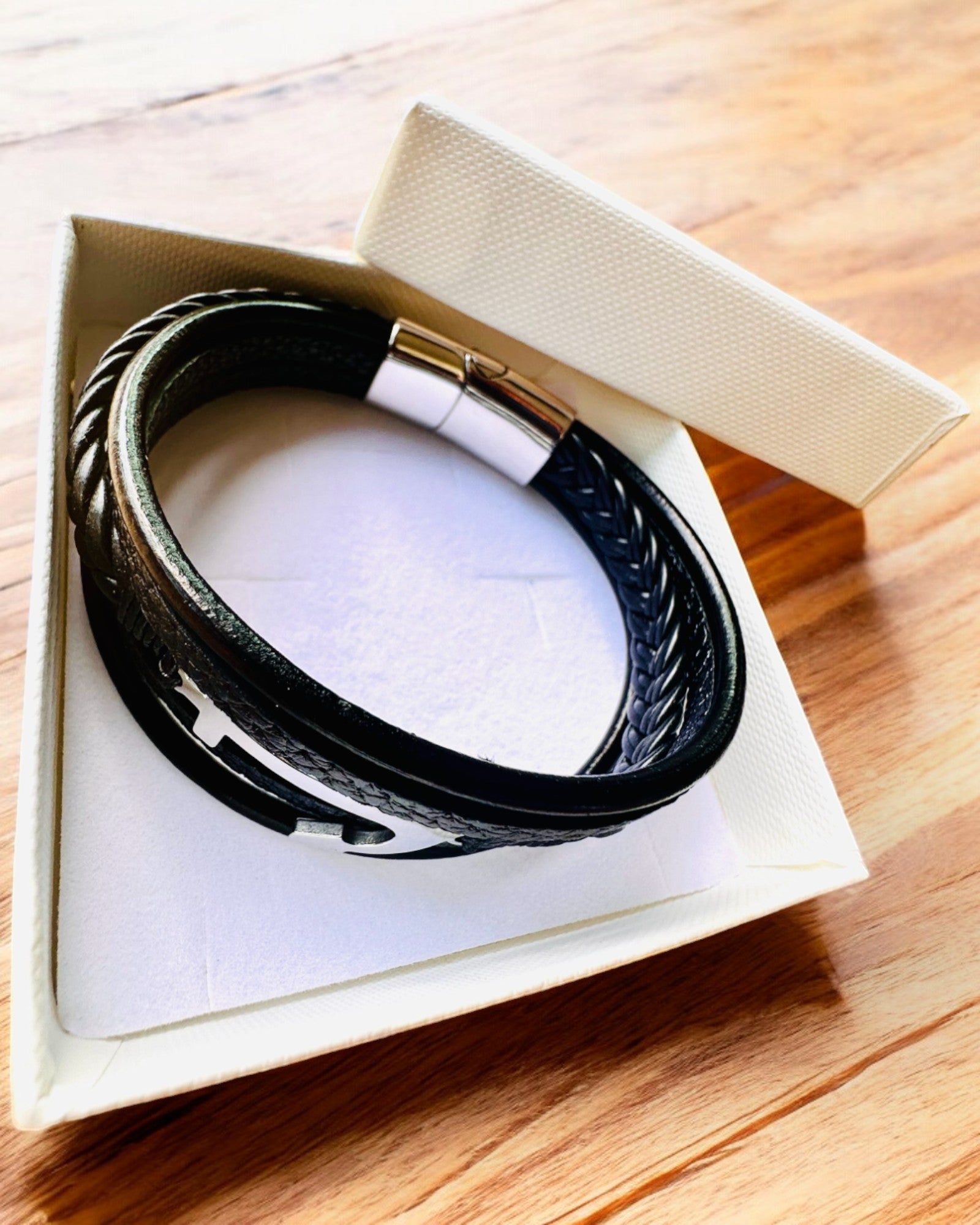 Herrearmbånd "Kotwica Elegancji" med mulighed for gravering som gave