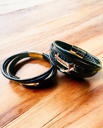 Herrearmbånd Anker af Elegance med mulighed for gravering som gave