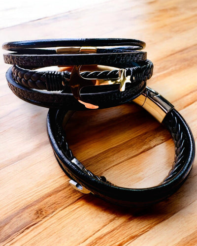 Herrearmbånd Anker af Elegance med mulighed for gravering som gave