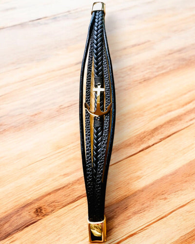 Herrearmbånd Anker af Elegance med mulighed for gravering som gave