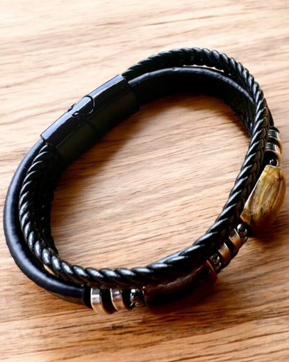 Armbånd "Tigerøje" med mulighed for personalisering som gave