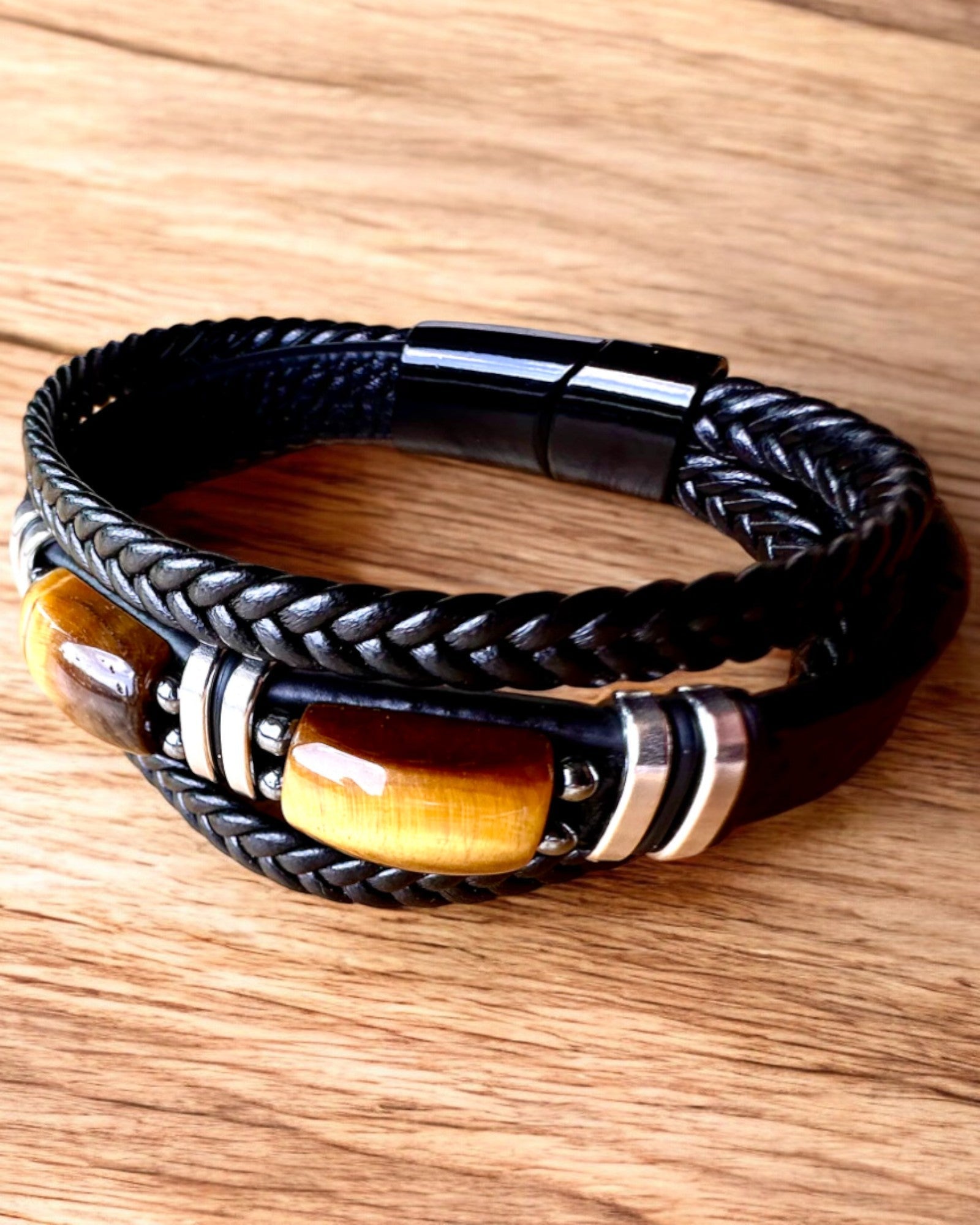 Armbånd "Tigerøje" med mulighed for personalisering som gave