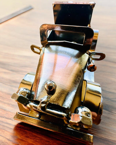 Retro klassisk bil, bil, af jern - "Vintage Drive" kollektion, bilmodel, personliggørelse med gravering som gave