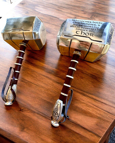 Thors Hammer "Chief" - Håndlavet Håndværkerhammer, personliggørelse med gravering som gave