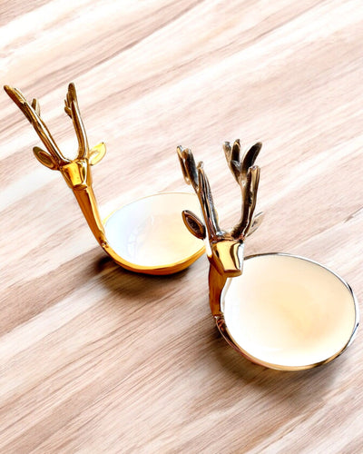 Elegant skål Hornet Skønhed – Håndværk fra Indien, personalisering med gravering