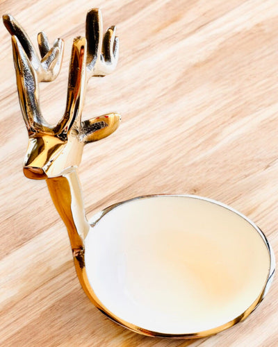 Elegant skål Hornet Skønhed – Håndværk fra Indien, personalisering med gravering