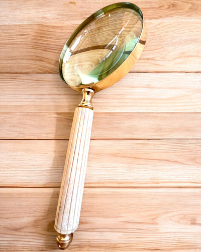 Stor Retro Lup, mulighed for personliggørelse som gave med gravering - varianter til valg