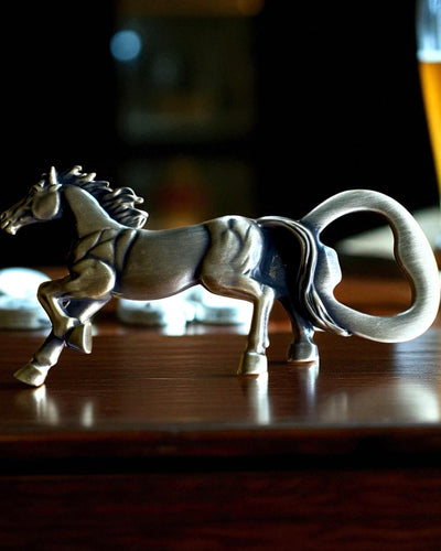 Flaskeåbner Vintage Dyr - 7 varianter, tilpasning med gravering som gave