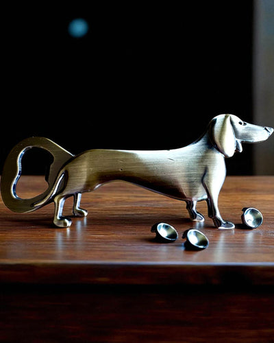 Flaskeåbner Vintage Dyr - 7 varianter, tilpasning med gravering som gave