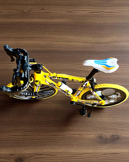 Miniature Metal Modelcykel Samlerobjekt "Speed Rider 1.2" – personalisering med gravering som gave, 2 farvevarianter