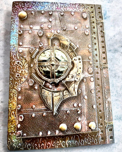 Krigerens Krønike Notesbog med Riddermotiv, notesbog med mulighed for personlig gravering som gave