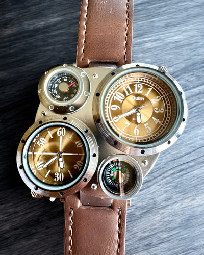 Overlevelsesur „Explorer 4in1”, mulighed for personliggørelse med gravering som gave