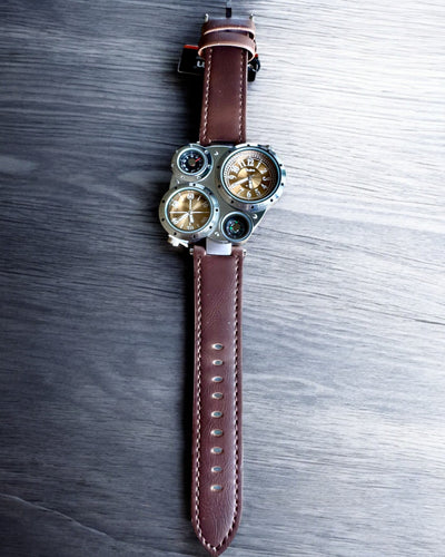 Overlevelsesur „Explorer 4in1”, mulighed for personliggørelse med gravering som gave