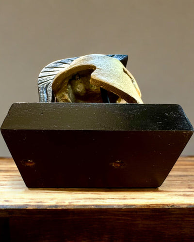 Spartan Premium hjelm – håndlavet dekorativ skulptur, mulighed for tilpasning med gravering som gave