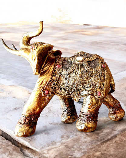 Kongelig Elefant med Mulighed for Gravering - Elegance og Luksus, personalisering til gave
