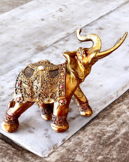 Kongelig Elefant med Mulighed for Gravering - Elegance og Luksus, personalisering til gave