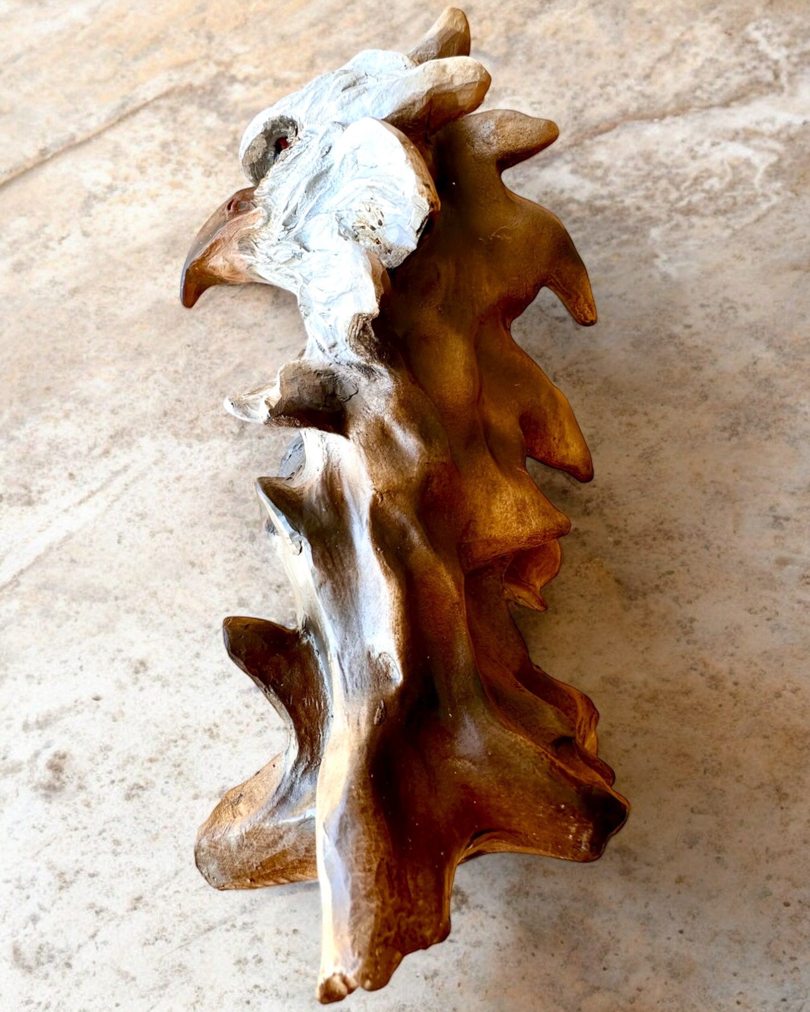 "Orzeł Wolności" - Skulptur af Harpiks med Mulighed for Gravering som gave 26,5 cm høj