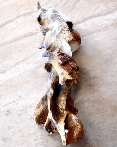 Frihedens Ørn Skulptur i Harpiks med Mulighed for Gravering som gave 26.5 cm høj