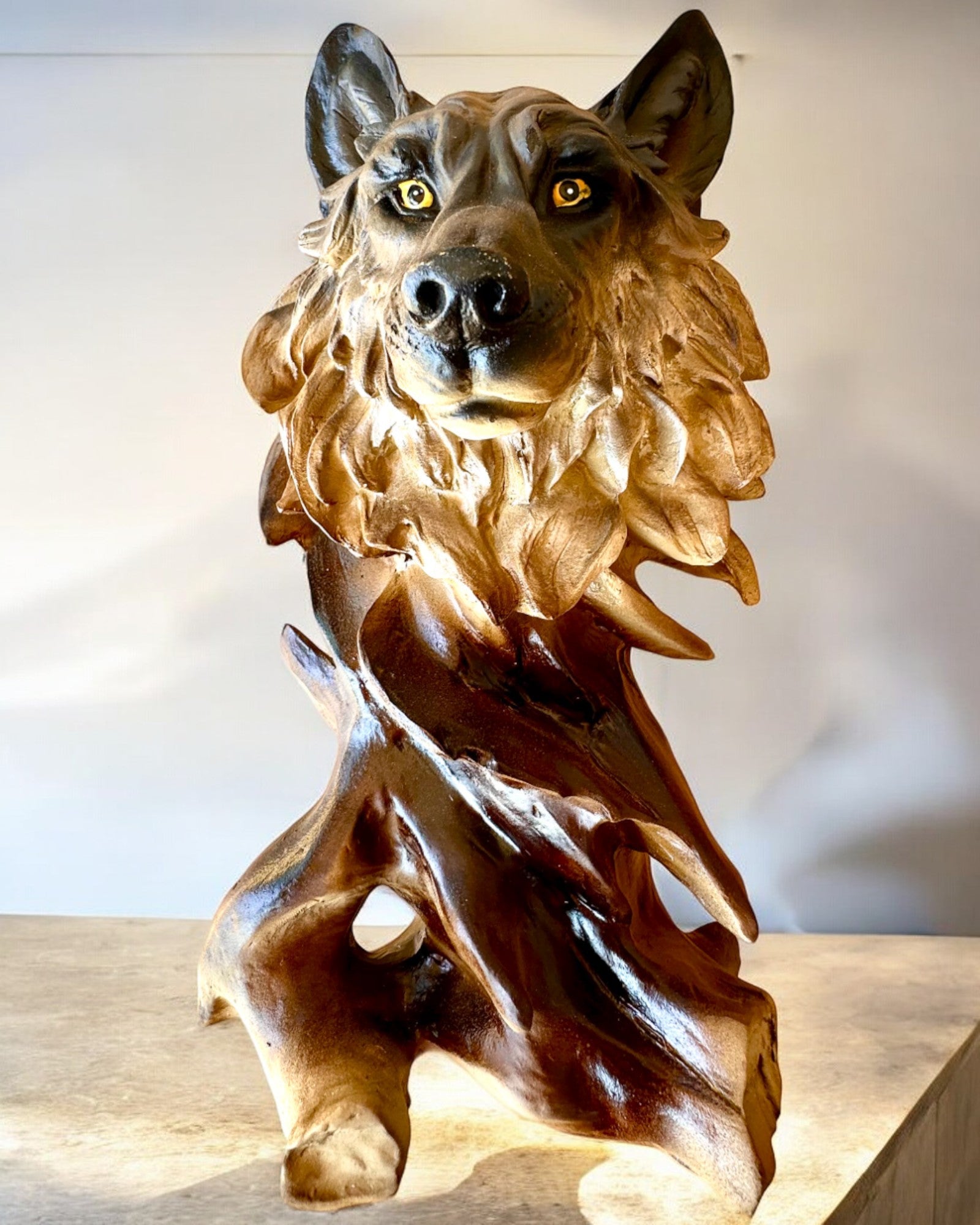 "Wilczy Duch" – Dekorativ Figur med mulighed for personlig gravering, til gave