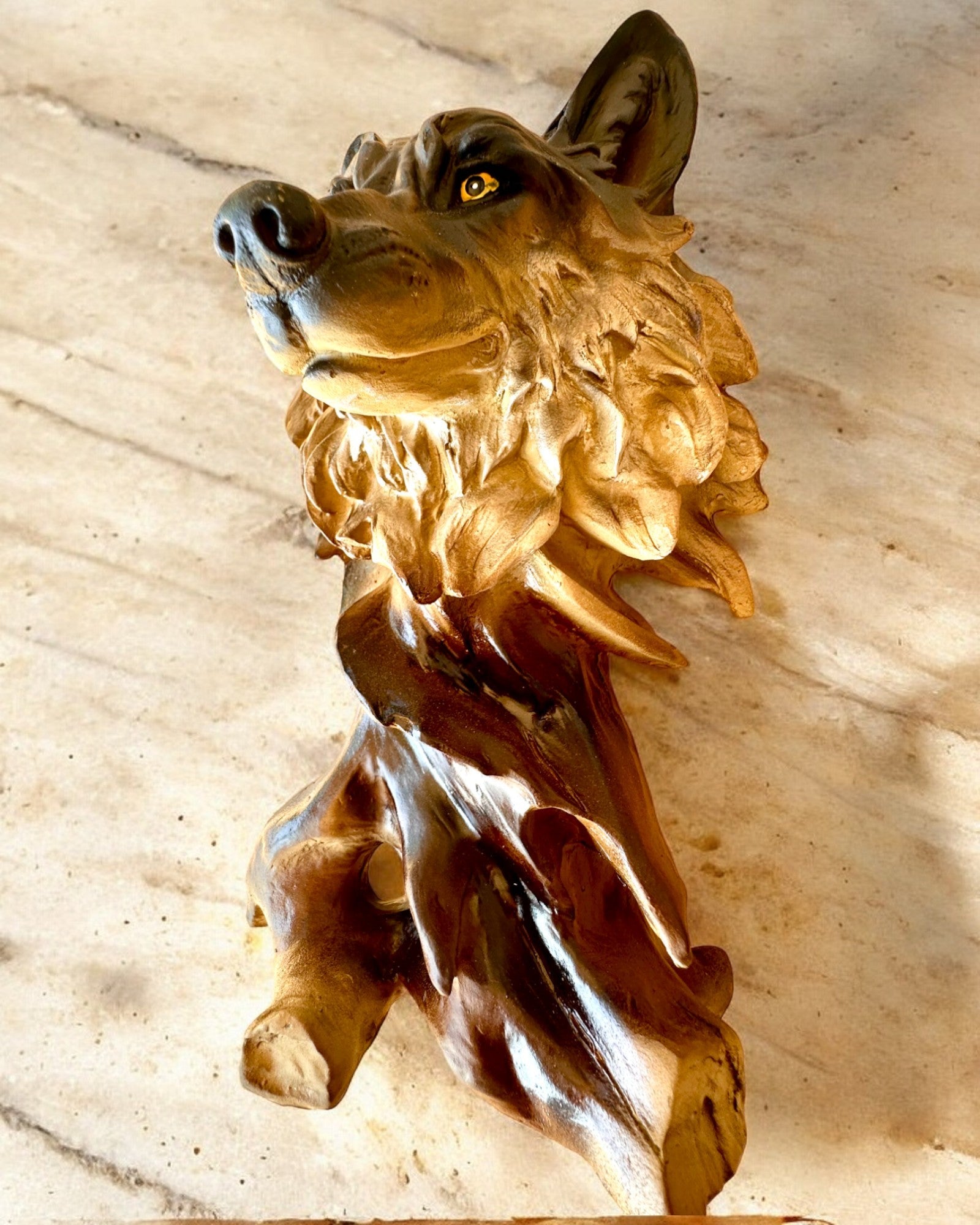 "Wilczy Duch" – Dekorativ Figur med mulighed for personlig gravering, til gave
