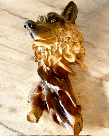 "Wilczy Duch" – Dekorativ Figur med mulighed for personlig gravering, til gave