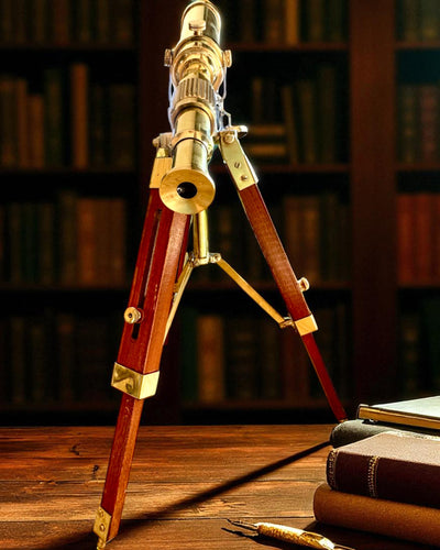 Celestial-lup på Træstander 41 cm, mulighed for personalisering med gravering som gave