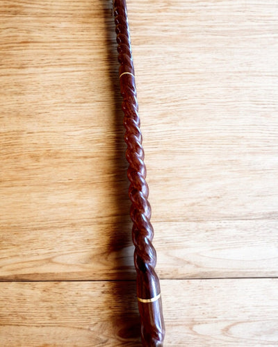 Spadserstok - VIKING med hoved i form af en kampøkse, mulighed for personliggørelse med gravering som gave