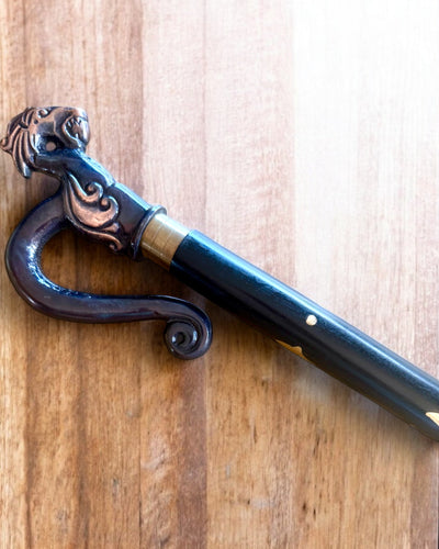 Spadserstok Dragevogter – mulighed for tilpasning med gravering som gave