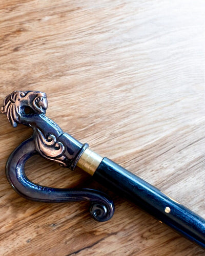 Spadserstok Dragevogter – mulighed for tilpasning med gravering som gave