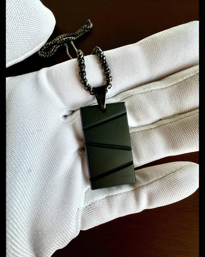 Herrehalskæde Dog Tag „SteelVision” – rustfrit stål, 15 varianter, tilpasning med gravering