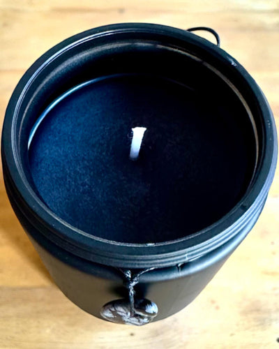 Intentionel sojavokslys Obsidian – selvtillid og indre styrke, 250 ml, mulighed for personliggørelse som gave